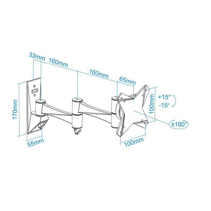 EAN 8433281004580 - TooQ LP2323TN-B soporte para TV 58,4 cm (23")imagen 9)