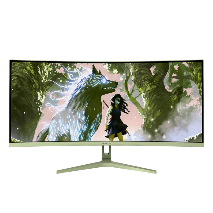 EAN 850054766984 - Arozzi Nova 34″ Curved pantalla para PC 86,4 cm (34") 3440 x 1440 Pixeles 4K Ultra HD LED Verde imagen 1