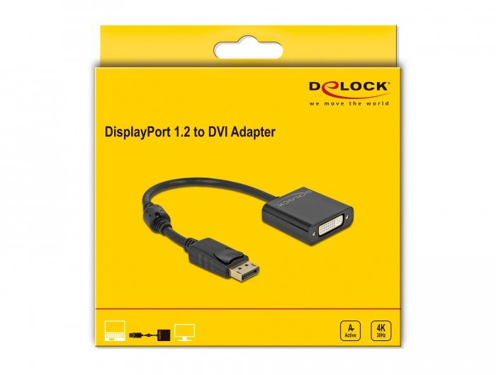 EAN 4043619634828 - DeLOCK 63482 adaptador de cable de vídeo 0,2 m imagen 2