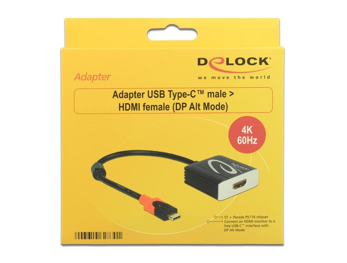 EAN 4043619627301 - DeLOCK 62730 Adaptador gráfico USB 4096 x 2160 Pixeles Negro imagen 2