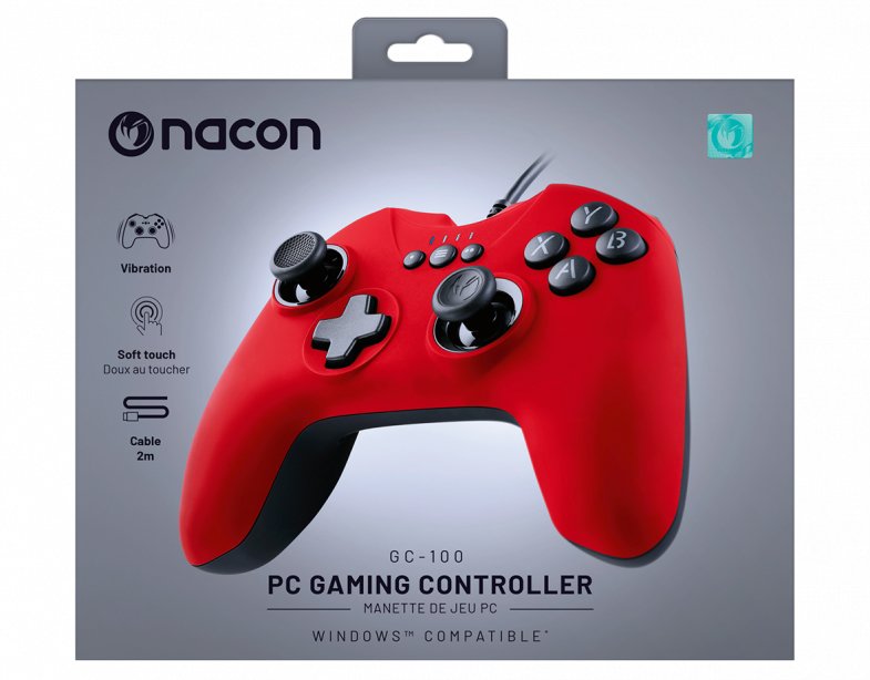 EAN 3499550359022 - NACON GC-100XF Negro, Rojo USB Gamepad Analógico/Digital PC imagen 5