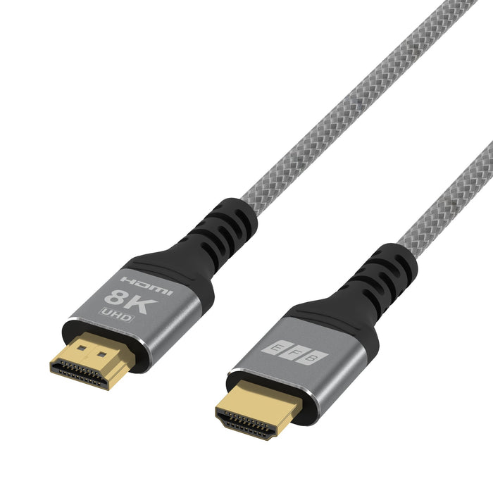 EAN 4049759324957 - EFB Elektronik HDMI-21-00002 cable HDMI 1 m HDMI tipo A (Estándar) Negro, Gris imagen 4