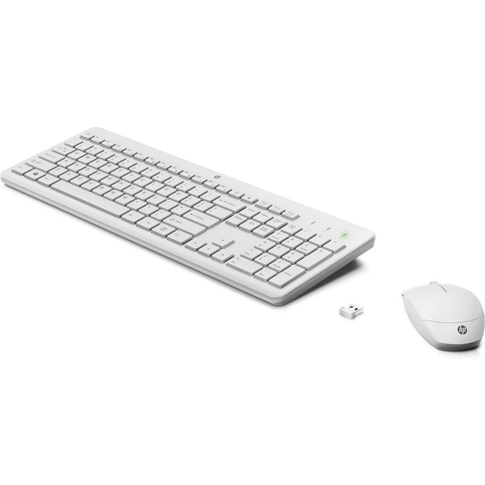 EAN 0195908430889 - HP 230 Wireless Mouse and Keyboard Combo White teclado Ratón incluido RF inalámbrico Blanco imagen 8