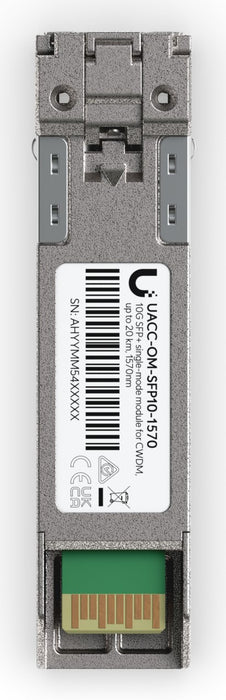 EAN 0810084694794 - Ubiquiti UACC-OM-SFP10-1570 red modulo transceptor Fibra óptica 11300 Mbit/s SFP+ 1570 nm imagen 4