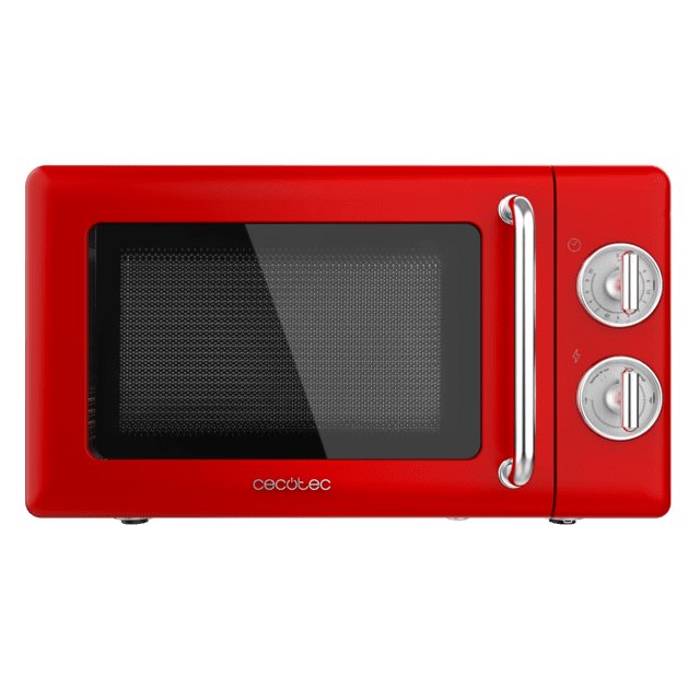EAN 8435484017053 - Cecotec 01705 microondas Rojo Solo microondas Encimera 20 L 700 W imagen 1