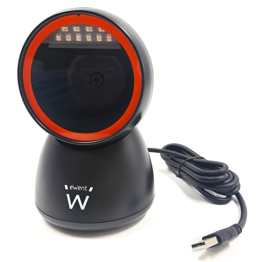 EAN 8052101434194 - Ewent EW3450 lector de código de barras Lector de códigos de barras fijo 1D/2D CMOS Negro imagen 1