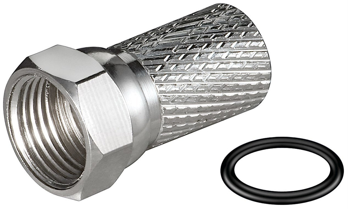 EAN 4040849810183 - Goobay 81018 conector coaxial Tipo F 100 pieza(s) imagen 1