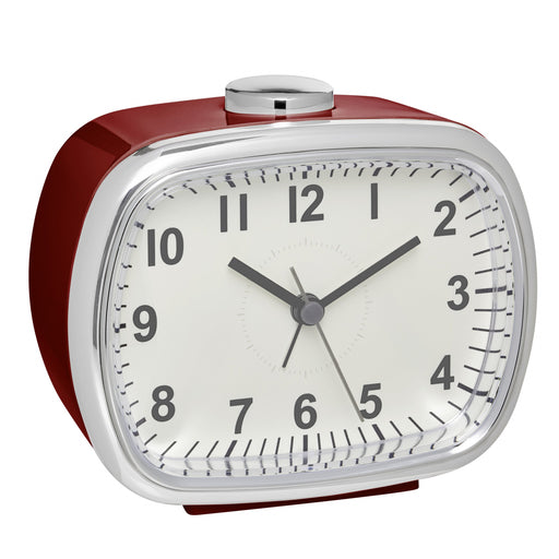 EAN 4009816035813 - TFA-Dostmann 60.1032.05 despertador Reloj despertador analógico Rojo, Plata imagen 1