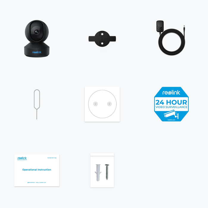 EAN 6975253984329 - Reolink E Series E330-B Esférico Cámara de seguridad IP Interior 2560 x 1440 Pixeles Escritorio imagen 3