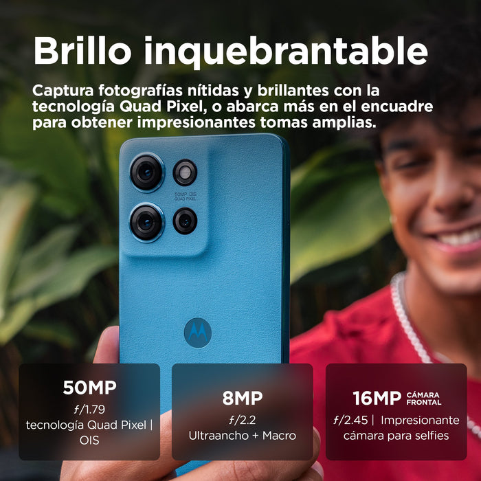 EAN 0840023273674 - Motorola moto g75 5G 17,2 cm (6.78") Ranura híbrida Dual SIM Android 14 USB Tipo C 8 GB 256 GB 5000 mAh A imagen 6