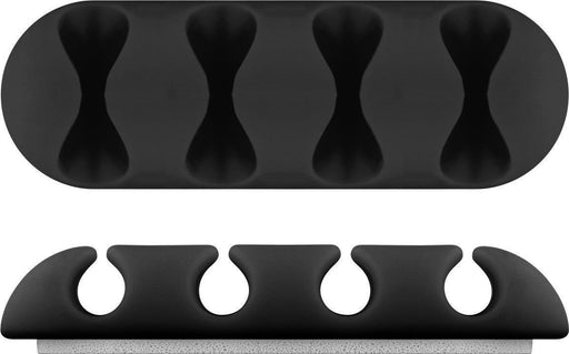 EAN 4040849704062 - Goobay 70406 organizador de cables Universal Soporte para cables Negro 2 pieza(s) imagen 2