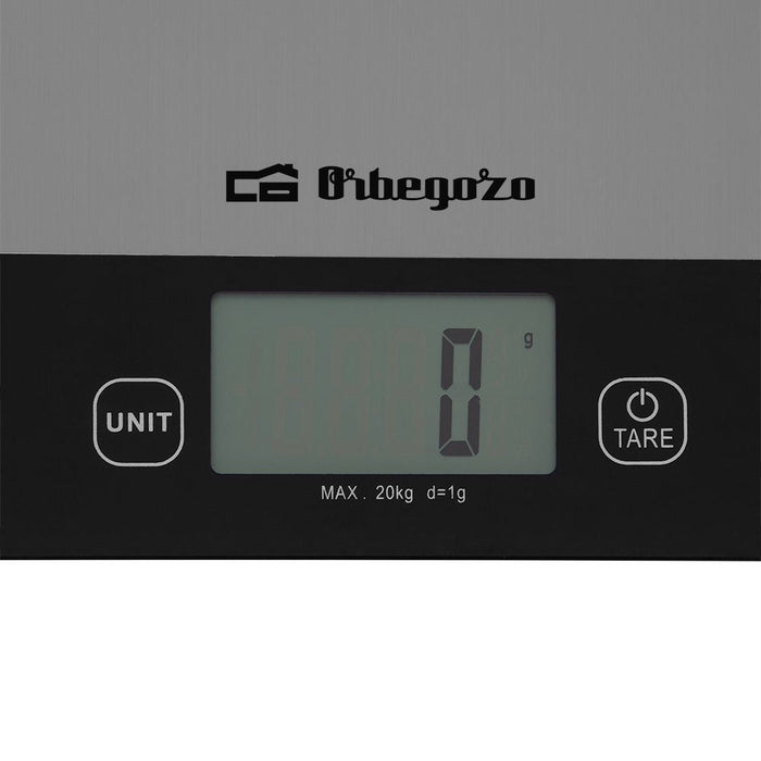 EAN 8435568400832 - Orbegozo PC 2026 Negro, Acero inoxidable Encimera Rectángulo Báscula electrónica de cocina imagen 4