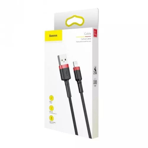 EAN 6953156275027 - Baseus CALKLF-C19 cable de conector Lightning 2 m Negro, Rojo imagen 9