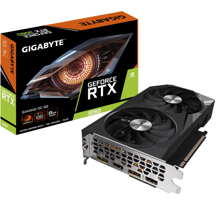 EAN 4719331312909 - GIGABYTE GAMING GeForce RTX 3060 OC 8G (rev. 2.0) NVIDIA 8 GB GDDR6 imagen 1