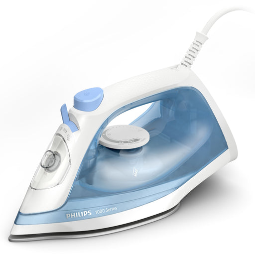 EAN 8720389020889 - Philips 1000 series DST1030/20 plancha Plancha a vapor Suela antiadherente 2000 W Azul, Blanco imagen 1