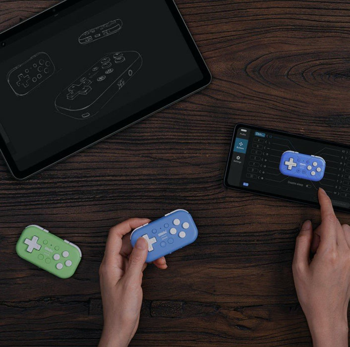 EAN 6922621503576 - 8Bitdo Micro Azul USB Gamepad Android, Nintendo Switch, PC, iOS imagen 18