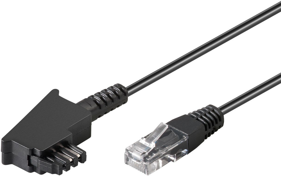 EAN 4040849512360 - Goobay 51236 cable telefónico 15 m Negro imagen 1