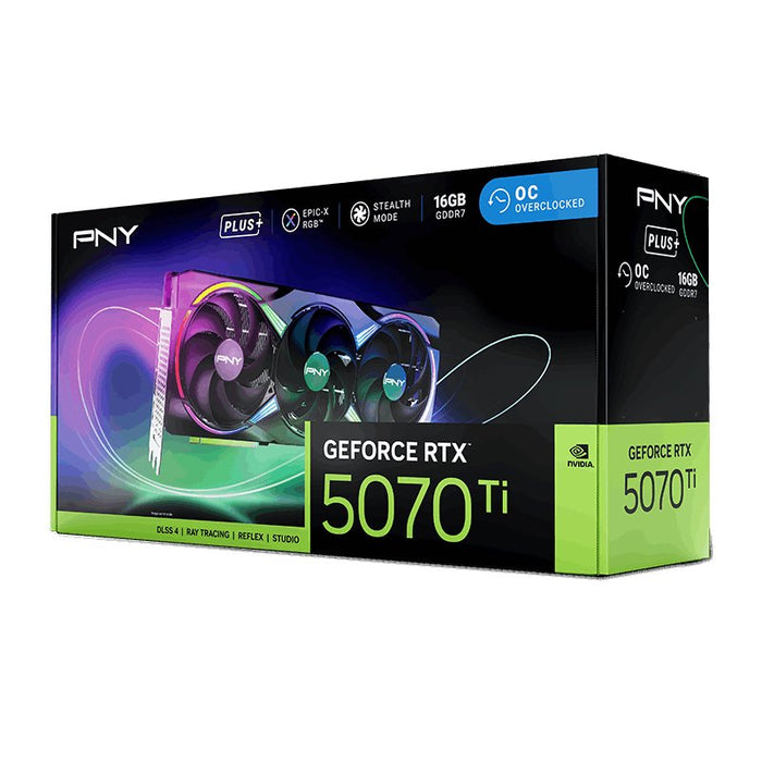 EAN 0751492797021 - PNY GeForce RTX 5070 Ti EPIC-X RGB NVIDIA 16 GB GDDR7 imagen 10