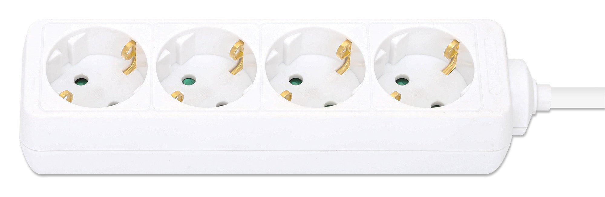 EAN 0766623167802 - Manhattan 167802 base múltiple 2 m 4 salidas AC Interior Blanco imagen 3