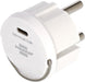 EAN 4007123693498 - Brennenstuhl 1508110010 adaptador de enchufe eléctrico Tipo F Tipo C Blanco imagen 1