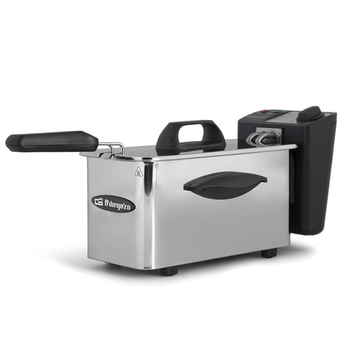 EAN 8436044525926 - Orbegozo FDR-16 Sencillo 1,5 L 1500 W Freidora Acero inoxidable imagen 5