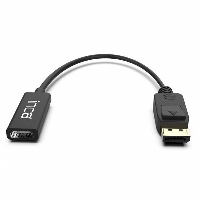 EAN 8697980470156 - Inca IDTH-07 adaptador de cable de vídeo 0,2 m DisplayPort HDMI tipo A (Estándar) Negro imagen 3
