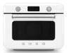 EAN 8017709333843 - Smeg COF01WHEU horno de vapor Pequeño Acero inoxidable, Blanco Botones, Giratorio imagen 1