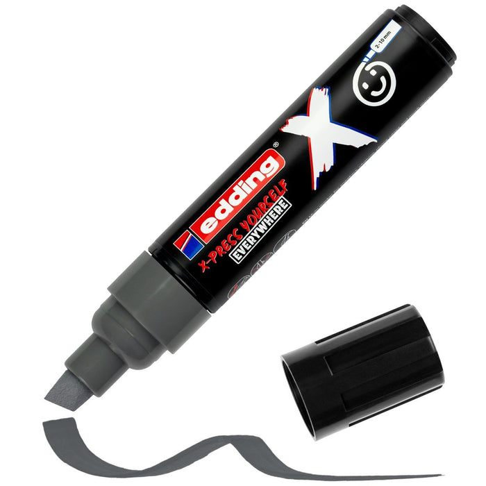 EAN 4057305067142 - Edding 6900 X Multimarker marcador permanente Punta de cincel Gris, Rojo 2 pieza(s) imagen 3