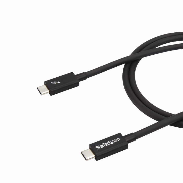 EAN 0065030864077 - StarTech.com TBLT3MM1M cable Thunderbolt 20 Gbit/s Negro imagen 3