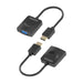 EAN 8435739903360 - AISENS A122-0947 adaptador de cable de vídeo 0,15 m HDMI tipo A (Estándar) VGA (D-Sub) imagen 3