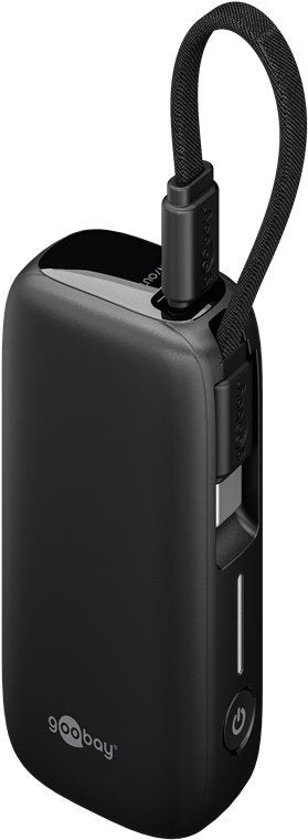 EAN 4040849762505 - Goobay 76250 batería externa Polímero de litio 5000 mAh Negro imagen 1