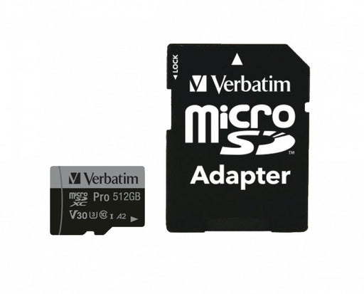 EAN 0023942470465 - Verbatim 47046 memoria flash 512 GB MicroSDXC UHS-I Clase 10 imagen 1