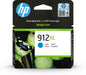EAN 0192545866866 - HP 912XL High Yield Cyan Original Ink Cartridge cartucho de tinta 1 pieza(s) Alto rendimiento (XL) imagen 1