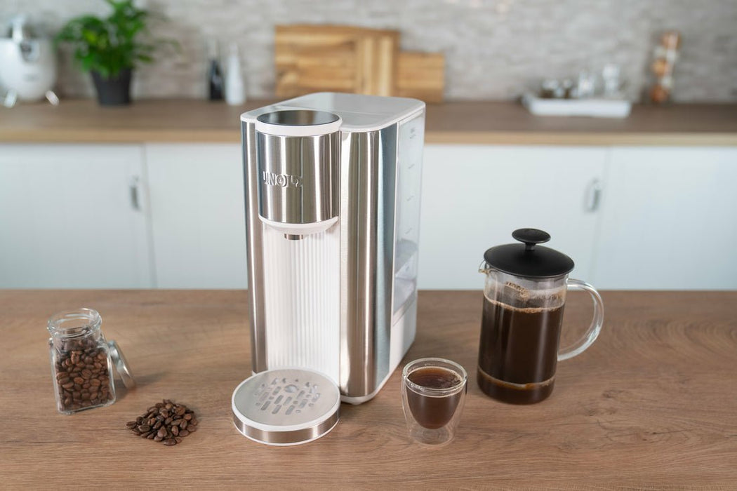 EAN 4011689186103 - Unold Ava tetera eléctrica 2,5 L 2600 W Plata, Blanco imagen 9