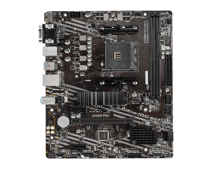 EAN 4719072755492 - MSI A520M PRO placa base AMD A520 Zócalo AM4 micro ATX imagen 5