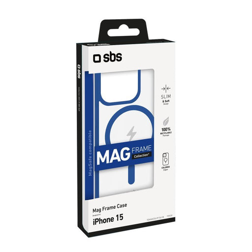 EAN 8018417479939 - SBS TEMAGCOLIP1561B funda para teléfono móvil 15,5 cm (6.1") Azul imagen 2