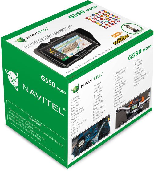 EAN 8594181740098 - Navitel G550 Moto navegador Portátil/Fijo 10,9 cm (4.3") TFT Pantalla táctil Negro imagen 4