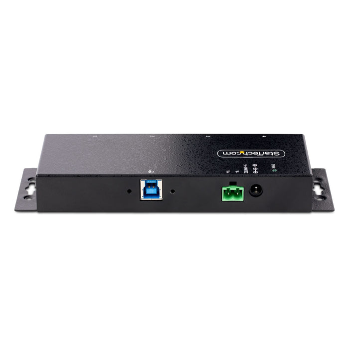 EAN 0065030898010 - StarTech.com 5G4AINDNP-USB-A-HUB hub de interfaz USB 3.2 Gen 1 (3.1 Gen 1) Type-B 5000 Mbit/s Negro imagen 4