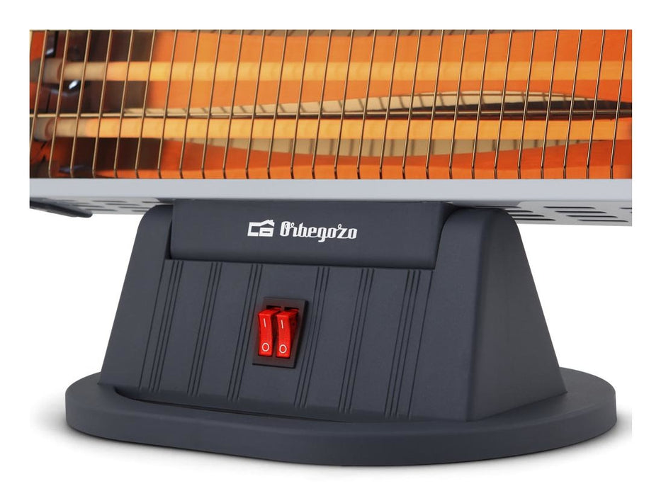 EAN 8436044533204 - Orbegozo BP 0204 Interior Negro 1200 W Calefactor eléctrico de cuarzo imagen 4