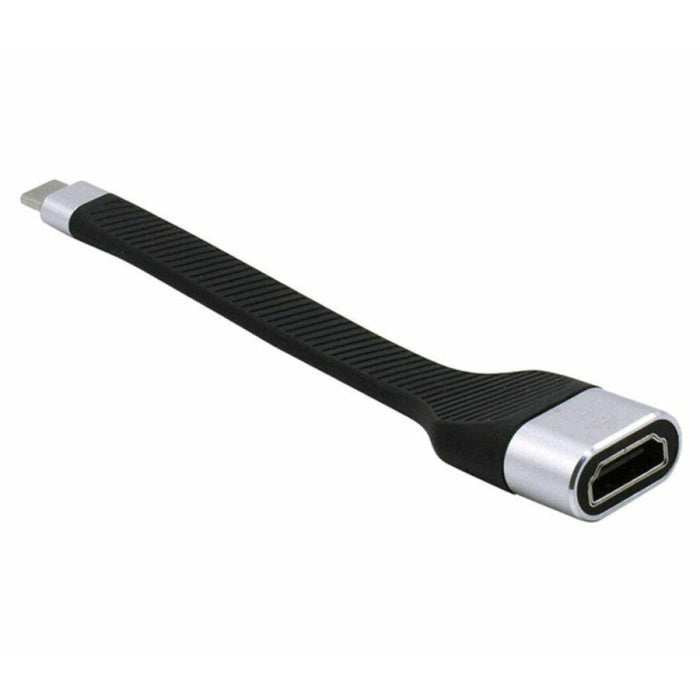 EAN 8059018367935 - Techly ICOC-USBC-FL-HD4K adaptador de cable de vídeo 0,136 m USB Tipo C HDMI tipo A (Estándar) Negro imagen 3