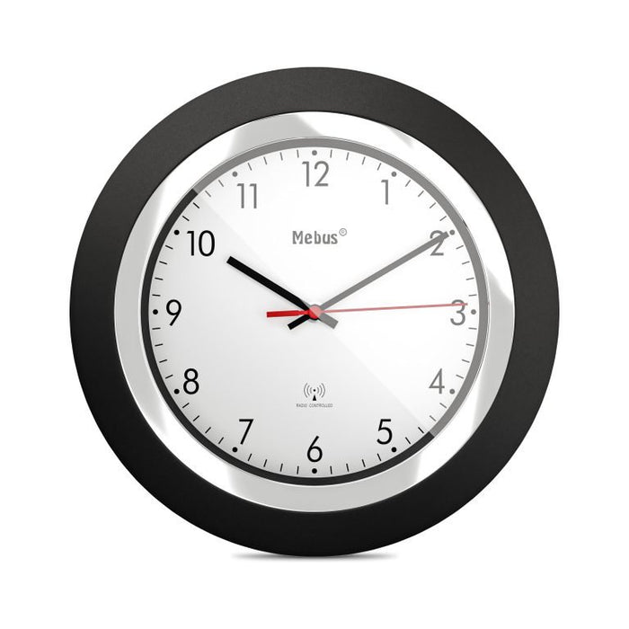EAN 4007218194510 - Mebus 19451 reloj de mesa o pared Reloj digital Alrededor Negro, Blanco imagen 1