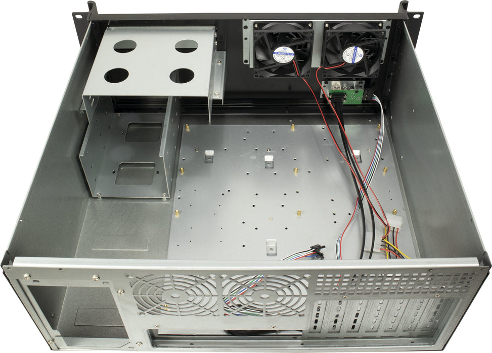 EAN 4260455646406 - Inter-Tech 4U-K-439L Estante Negro imagen 3