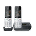 EAN 4250366866642 - Gigaset COMFORT 500A duo Teléfono DECT/analógico Identificador de llamadas Negro, Plata imagen 5