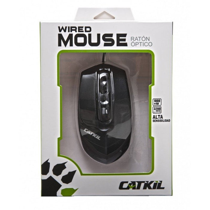 EAN 8435468000378 - Catkil Dallas ratón Juego USB tipo A Óptico 1000 DPI imagen 4