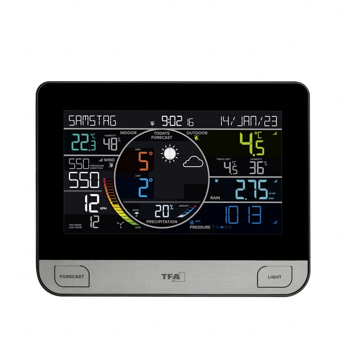 EAN 4009816039187 - TFA-Dostmann View Pro Negro CC/Batería Wifi imagen 3