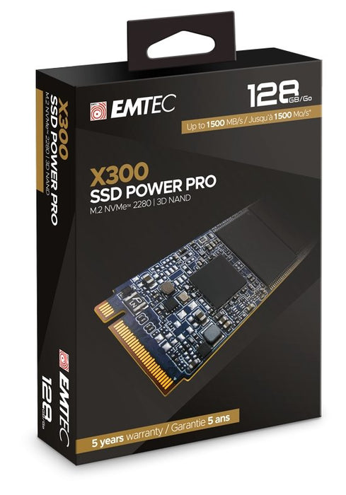 EAN 3126170170699 - Emtec X300 128 GB M.2 PCI Express 3.0 NVMe 3D NAND imagen 2
