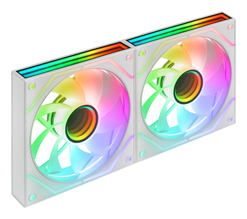 EAN 8435693109921 - Mars Gaming MF3DPROX2RW sistema de refrigeración para ordenador Carcasa del ordenador Ventilador 12 cm Bl imagen 2