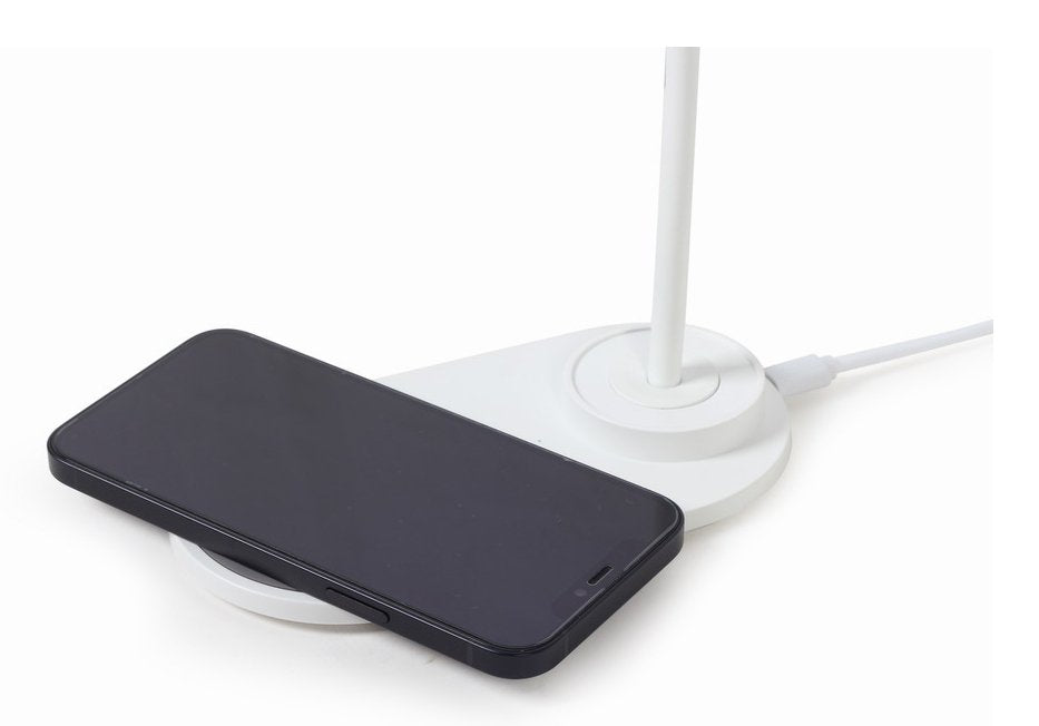 EAN 8716309121613 - Gembird TA-WPC10-LED-01-MX lámpara de mesa Negro, Blanco imagen 8