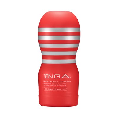 EAN 4570030972449 - Tenga Original Vacuum Cup Masturbador masculino Rojo, Plata Elastómero termoplástico (TPE) imagen 1
