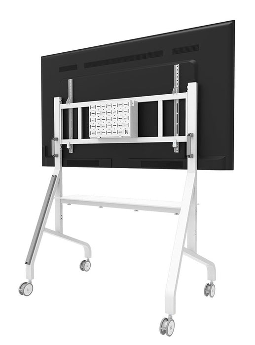 EAN 8717371443245 - Neomounts FL50-575WH1 mueble y soporte para dispositivo multimedia Blanco Carro/soporte de suelo con rued imagen 5